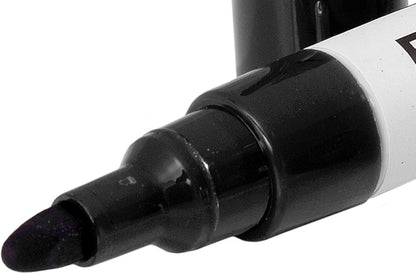 Marcador permanente Genie (con 1 – 3 mm, punta redonda y metal Espiga) 8 unidades., color