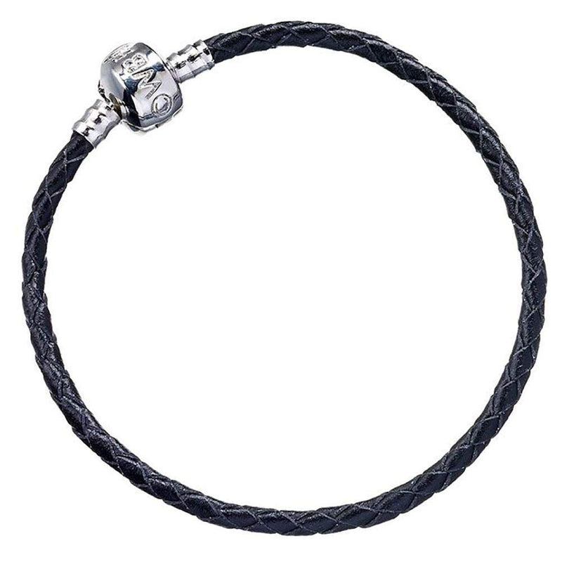 Black Leather Harry Potter Charm Bracelet For Slider Charms