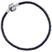 XS- CHILD SIZE 17cm Official Harry Potter Black Leather Charm Bracelet for Slider Charms