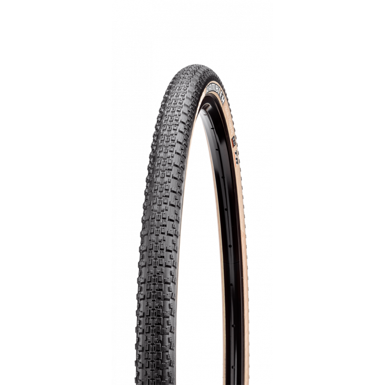 Maxxis Rambler 700 x 40C 60 TPI Folding Dual Compound EXO Tubeless Tan Wall Tyre