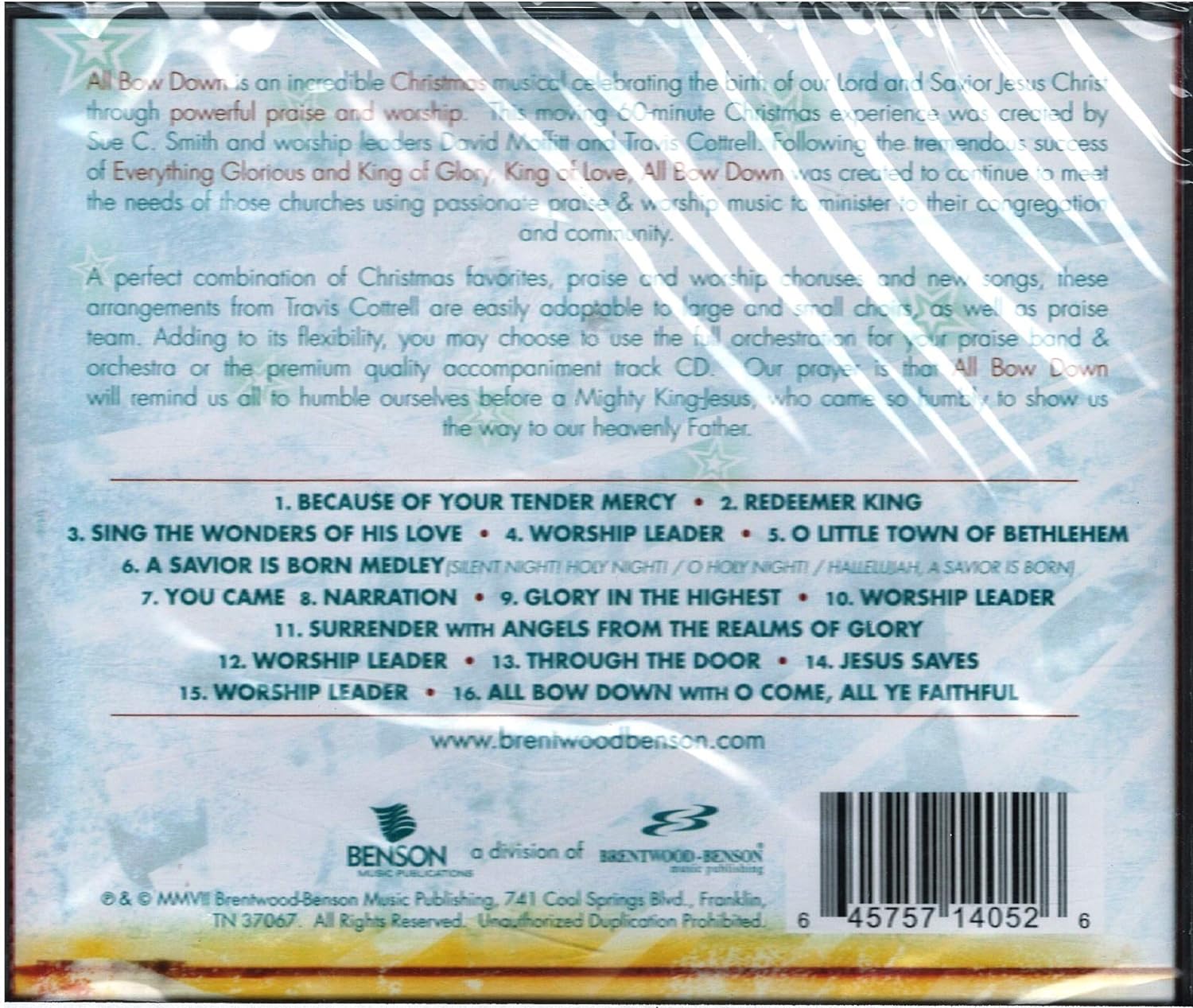 ALL BOW DOWN-A PRAISE & WORSHIP CHRISTMAS