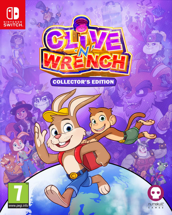 Clive 'N' Wrench Badge Edition (Nintendo Switch) Nintendo Switch Collector's Edition