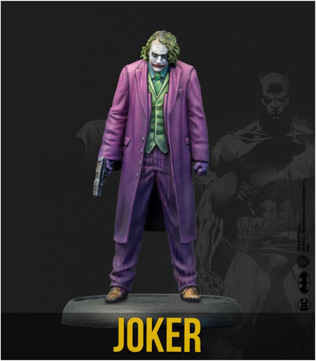 Knight Models Tabletop - Miniature Game Resina DC Comics Superhero - Batman - Why so Serious?