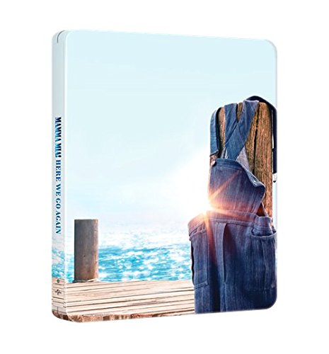 Mamma Mia Here We Go Again UK Steelbook 4K Ultra HD+ Digital Copy Includes sing along Region Free Available Now!!