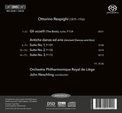 Respighi: Gli Uccelli (The Birds)/...