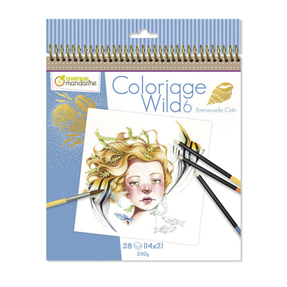 Avenu Mandarine - Emmanuelle Colin - Colouring book Wild 6
