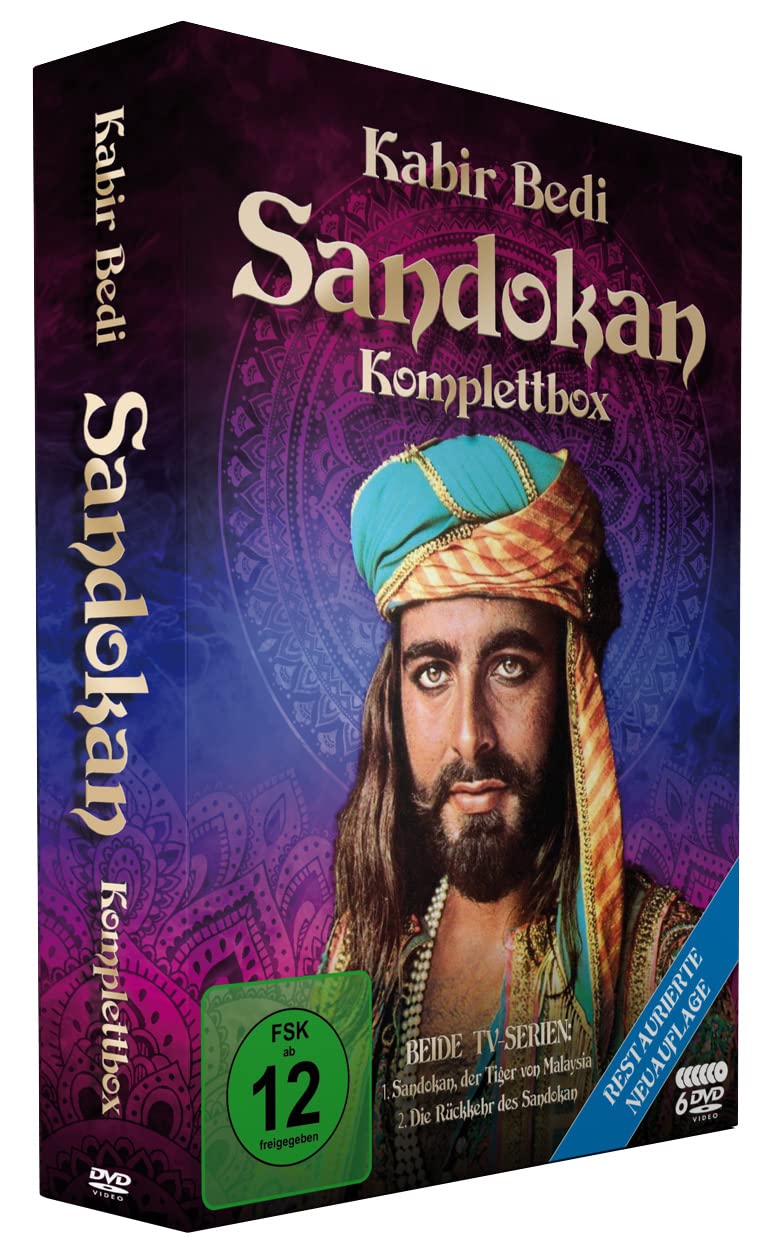 Sandokan - Komplettbox Neuauflage: Restored Version (Der Tiger von Malaysia & Die Rückkehr des Sandokan) (Fernsehjuwelen)