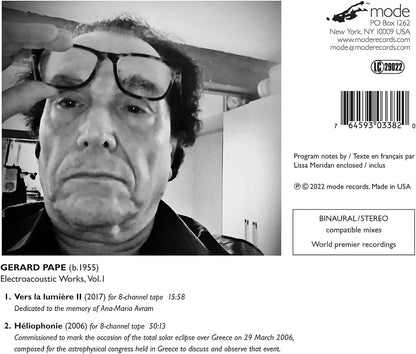 Gerard Pape: Heliophonie - Volume 1