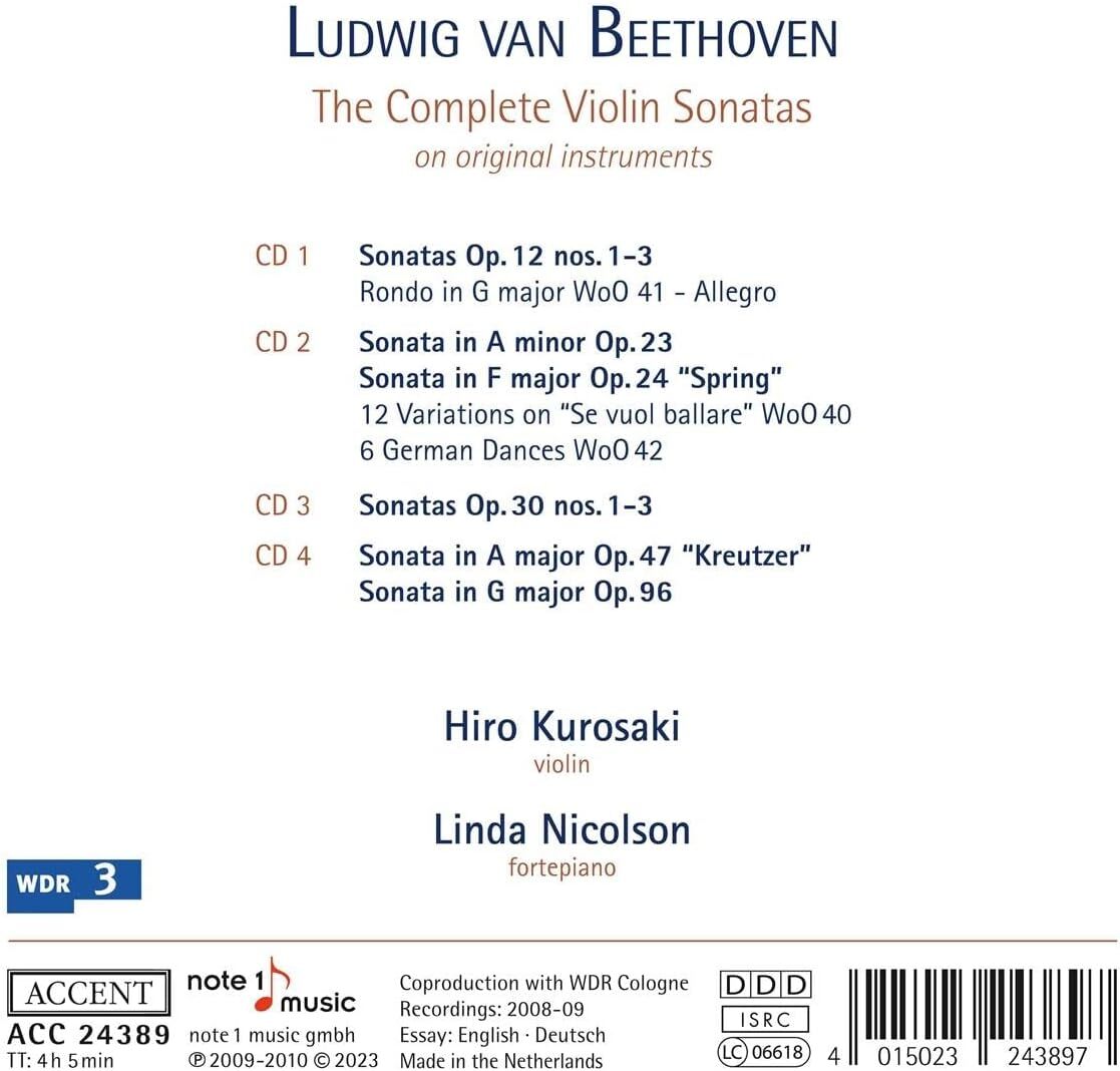 Ludwig Van Beethoven: The Complete Violin Sonatas