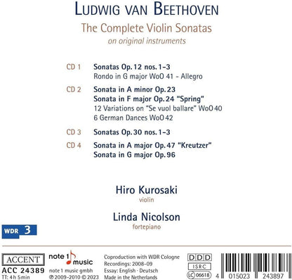 Ludwig Van Beethoven: The Complete Violin Sonatas