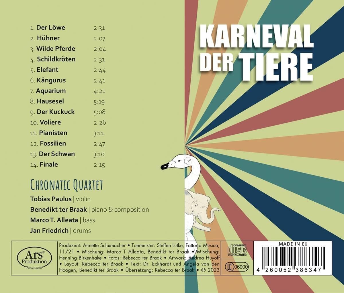 Chronatic Quartet: Karneval Der Tiere
