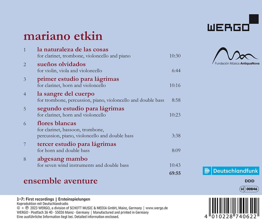 Mariano Etkin: Flores Blancas