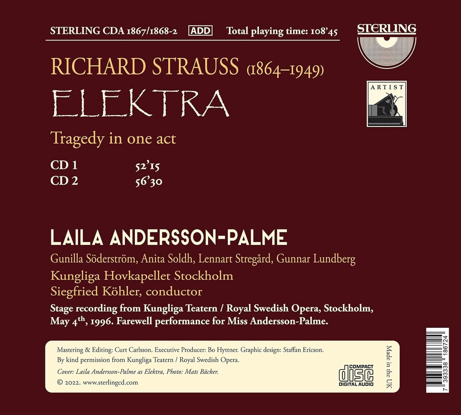 Richard Strauss: Elektra
