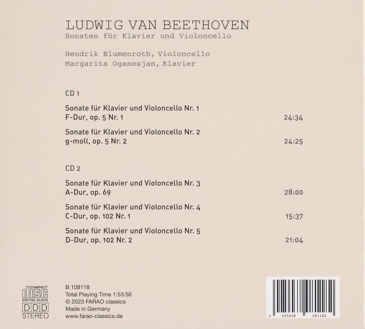 Hendrik Blumenroth/Margarita Oganesjan: Beethovens Kosmos