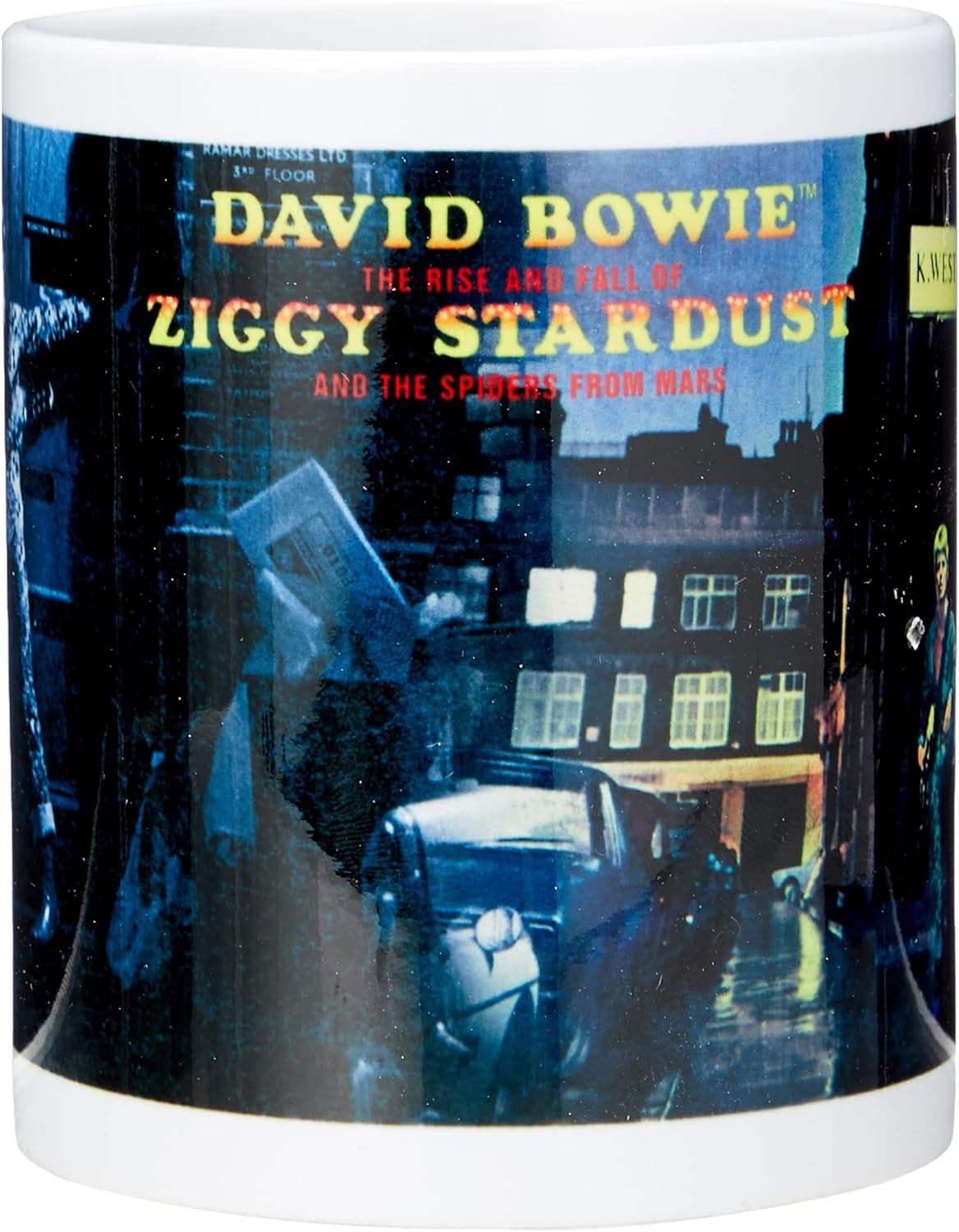 Pyramid International AFMG24694 David Bowie (Ziggy Stardust) Official Boxed Ceramic Coffee/Tea Mug, Paper, Multi-Colour, 11 x 11 x 1.3 cm