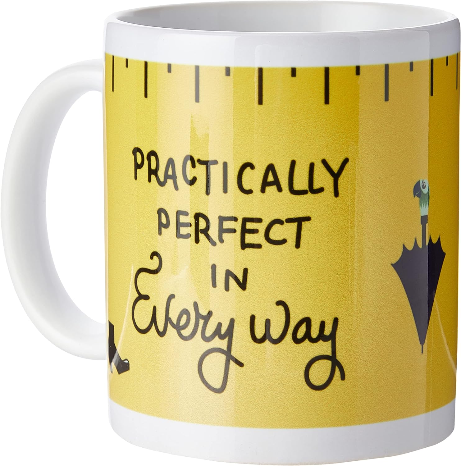 Pyramid MG25207 Mug, Porcelain, 315 Ounces, Multi-Color