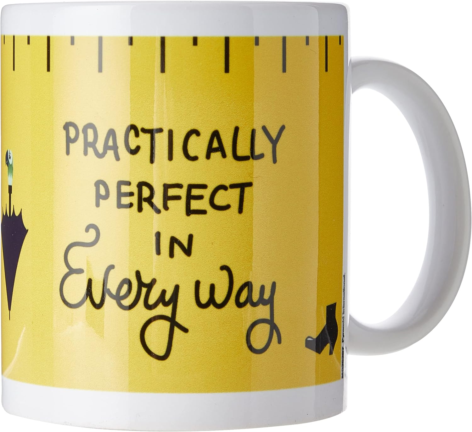 Pyramid MG25207 Mug, Porcelain, 315 Ounces, Multi-Color