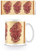 Pyramid International Harry Potter Ceramic Mug with Gryffindor Crest and Lion in Presentation Box - Official Merchandise Gryffindor Lion