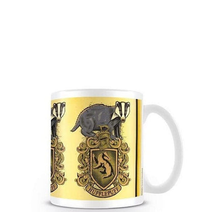 Pyramid International Harry Potter Ceramic Mug with Hufflepuff Crest and Badger in Presentation Box - Official Merchandise Hufflepuff Badger