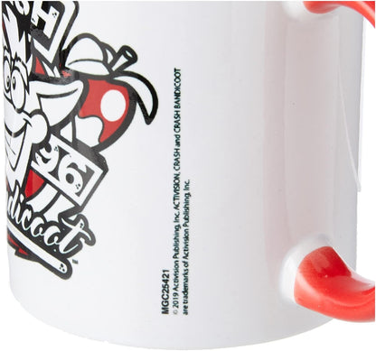 Crash Bandicoot MGC25421 Ceramic Mug 315 ml / 11 oz (1996 Emblem)
