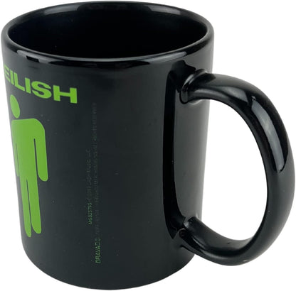 Pyramid Unisex Billie Eilish Mug Stickman Bk Fassungsvermögen: 325 ml, Mehrfarbig, 1 Stück (1er Pack
