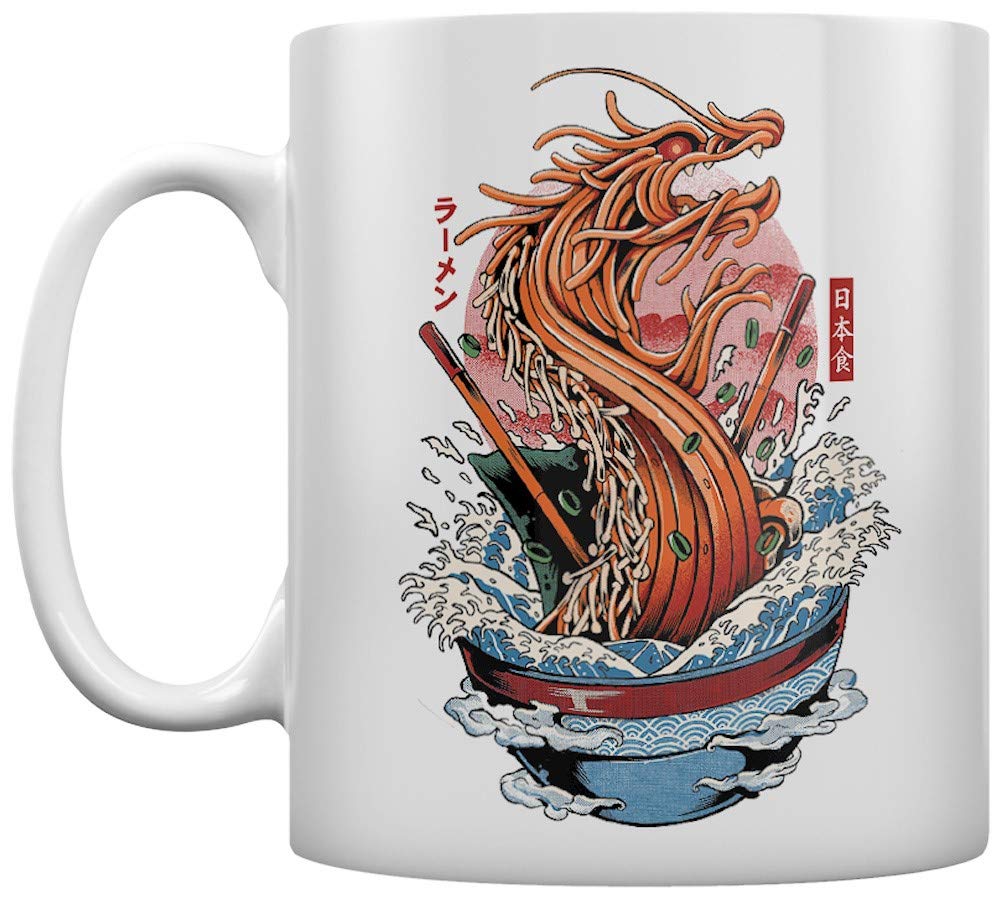 Pyramid International Ilustrata Dragon Ramen Unisexe Mug multicolore Céramique