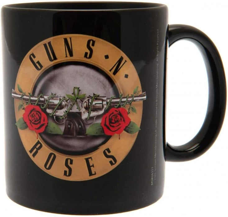 Pyramid International MGB26311 Guns N' Roses (Bullet Logo) Black Coffee Mug, Ceramic, 11 oz