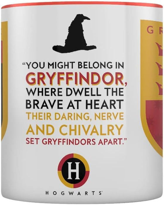 Harry Potter Gryffindor House Pride Mug (One Size) (Red/White/Yellow