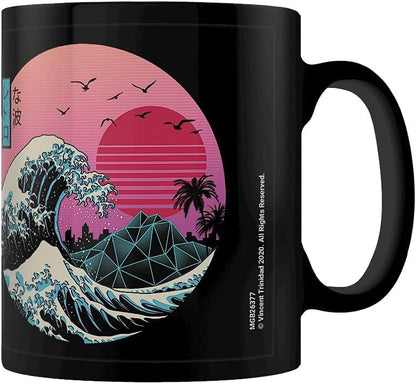Pyramid International MGB26377 Vincent Trinidad (The Retro Wave) Black Coffee Mug, Ceramic