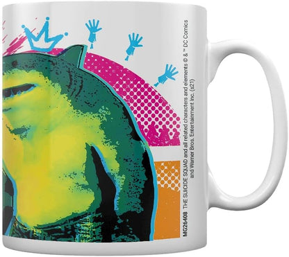 Suicide Squad The King Shark Nom Nom Coffee Tea and Coffee Mug White