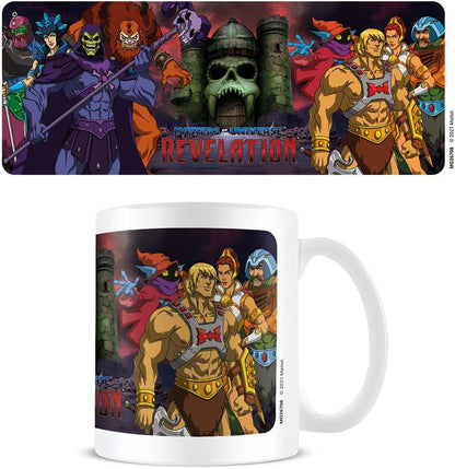Masters of The Universe Characters Revelation 11oz/ 315ml Ceramic Coffee Mug - Dishwasher and Microwave Safe - Official Licensed Merchandise - Boxed