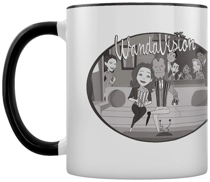 WandaVision Retro Sofa Mug (One Size) (Black/White/Gray