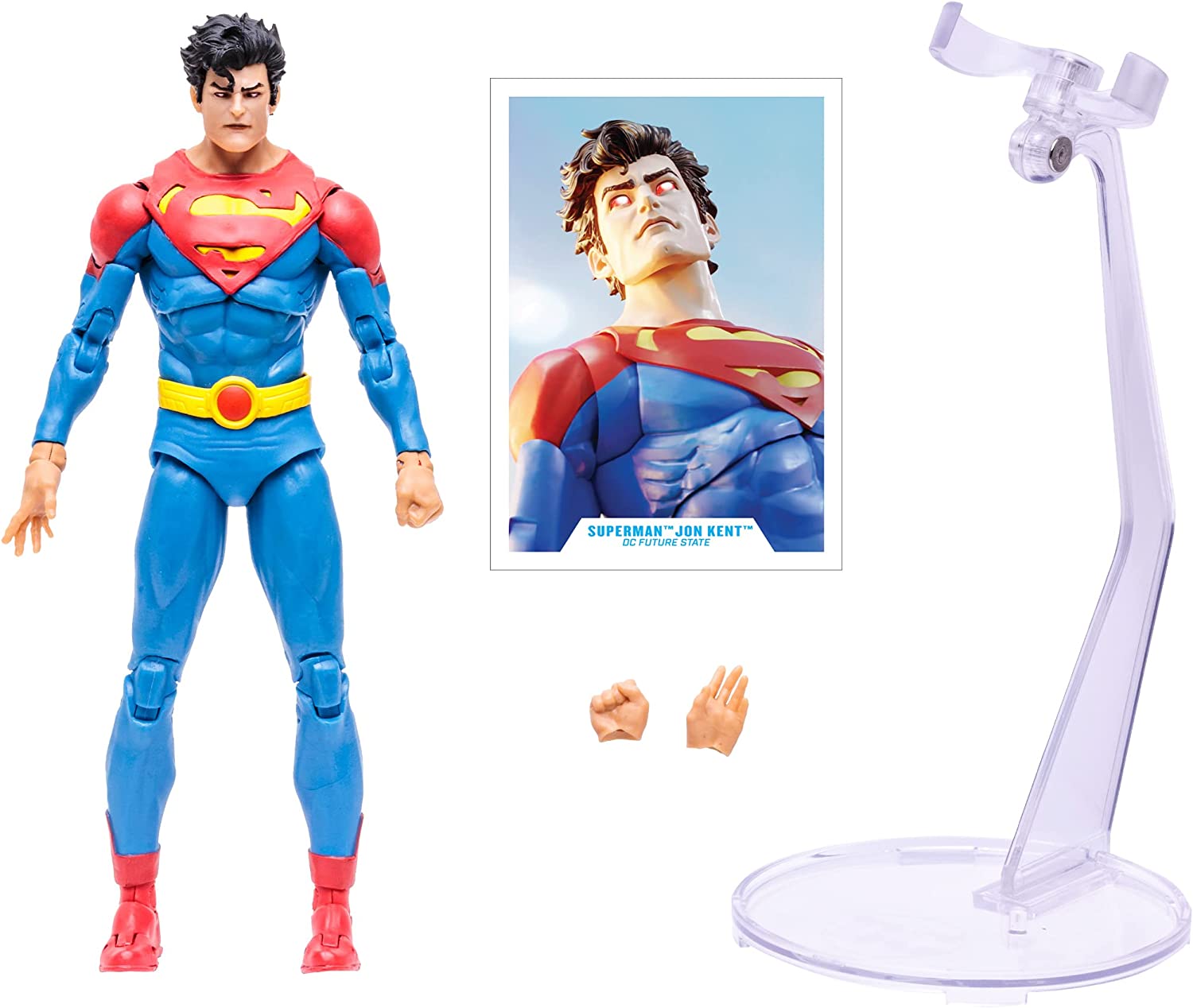 McFarlane Toys - 7-Inch Jonathon Kent Superman Figure – DC Multiverse Figures – Superman Toy – Future State Action Figure – 22 Moving Parts – Collectable Art Card Included