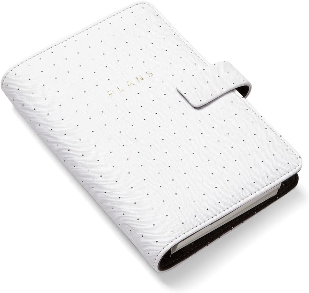Filofax Personal Moonlight Organiser - white