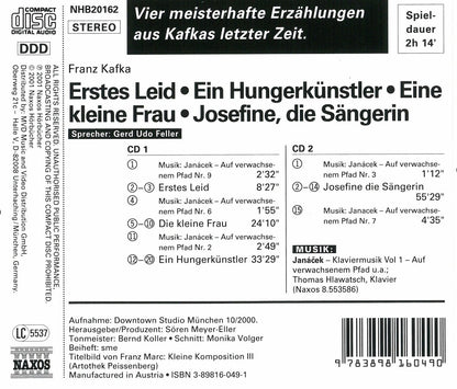 Ein Hungerkünstler U.a.Erzählu