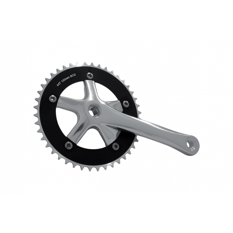 System Ex Cranks 170 W/Black 44T Ring Black