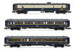 Arnold 6-unit set Talgo "Francisco de Goya" (Paris – Madrid), blue and white livery (base set)