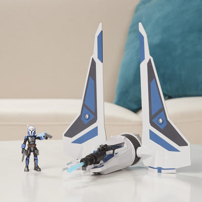 Star Wars Mission Fleet Stellar Class BO-Katan Gauntlet Starhunters Starhunter Attack 6 cm Large Figure & Vehicle Kids from 4 Years