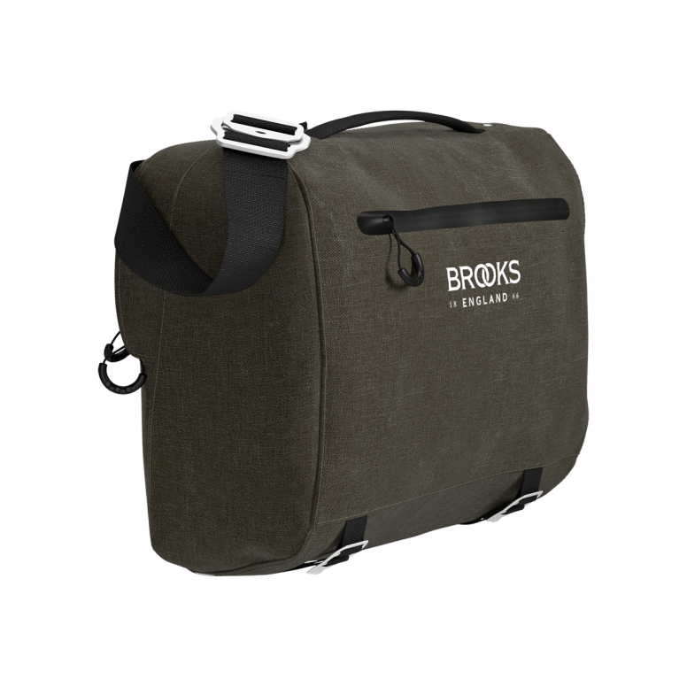 BROOKS Scape Handlebar Bag Mud Green