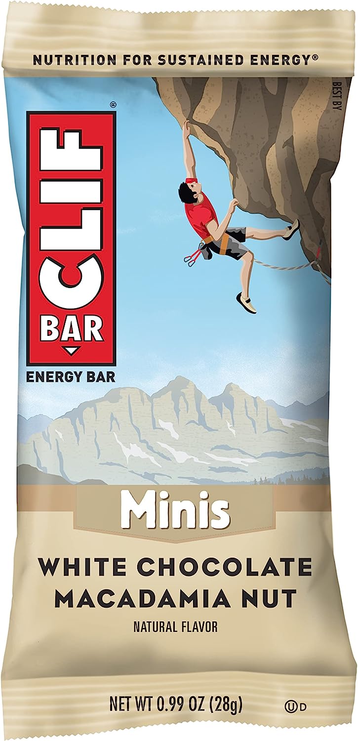 Clif Bar Mini White Choc Macadamia 10Pc