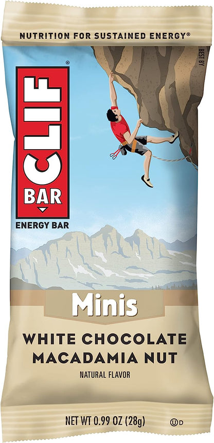 Clif Bar Mini White Choc Macadamia 10Pc