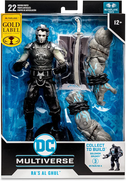 McFarlane Toys DC Multiverse Arkham City BW Ras Al Ghul 7 in Collectible Figure