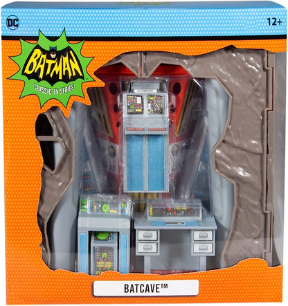 McFarlane Retro Playset Batman 66 Batcave, 15730, Mehrfarbig