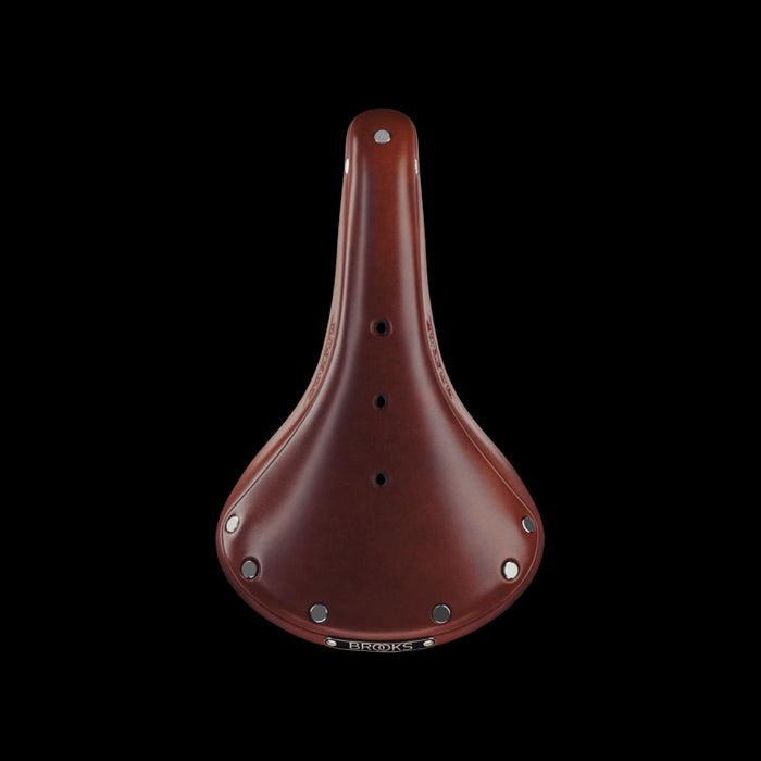 Brooks England B17 Bike Saddle - Handmade Leather Bike Seat (Steel, Titanium, Copper
