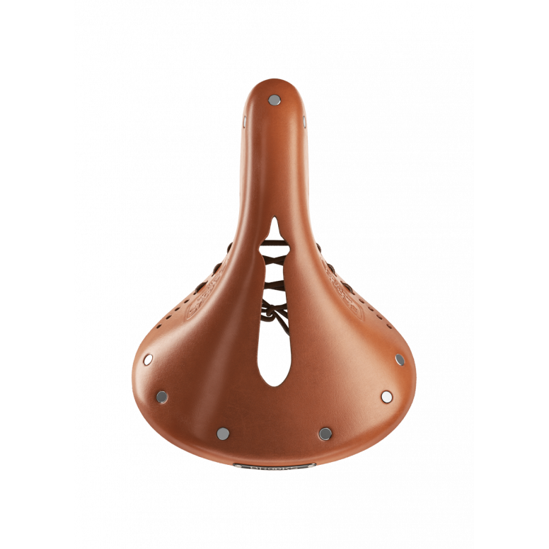 BROOKS Brooks B17 Carved Short Honey Saddle