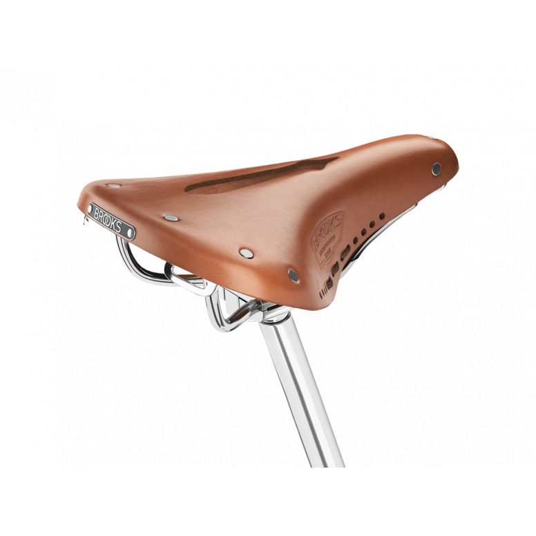BROOKS Brooks B17 Carved Short Honey Saddle