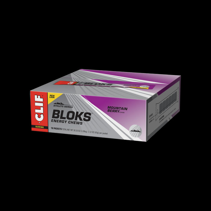 Clif Bloks Mountain Berry 18Pc