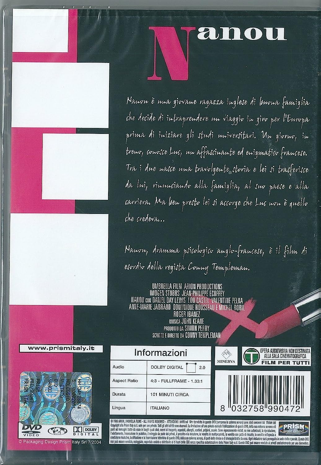 nanou dvd Italian Import