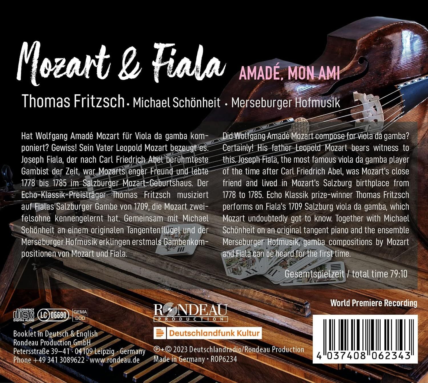Mozart & Fiala: Amadé, Mon Ami