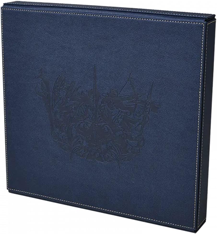 Dragon Shield RPG: Player Companion: Midnight Blue – Compatible with Official DND Spell Cards - Doubles as a Dice Tray - Room for Miniatures, Pens and Dice